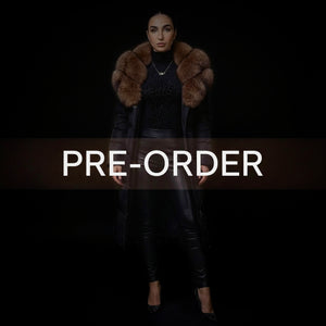 Velour FOX Fur | Black & Tail | LoveYours Collection