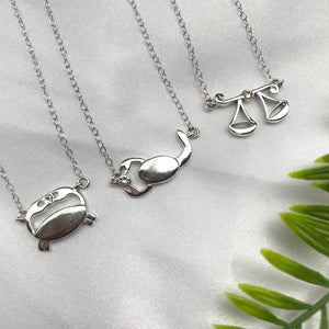 Scorpio jewellery gift box set sterling silver 925 necklace and earrings – view 12 | LoveYours Collection