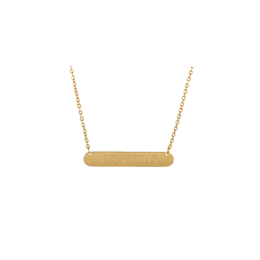Gold zodiac necklace star sign jewellery | LoveYours Collection