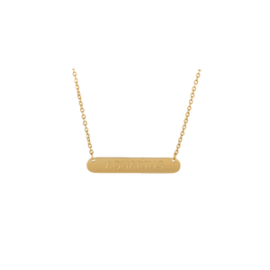 Gold zodiac necklace star sign jewellery | LoveYours Collection