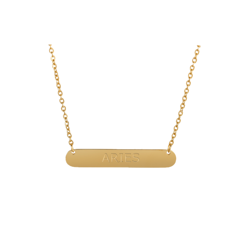 Gold zodiac necklace star sign jewellery | LoveYours Collection