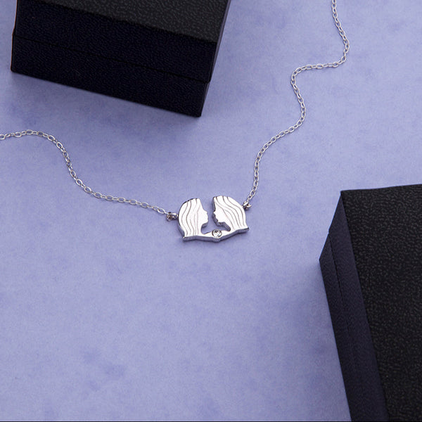 Gemini jewellery gift box set sterling silver 925 necklace and earrings – packaging | LoveYours Collection