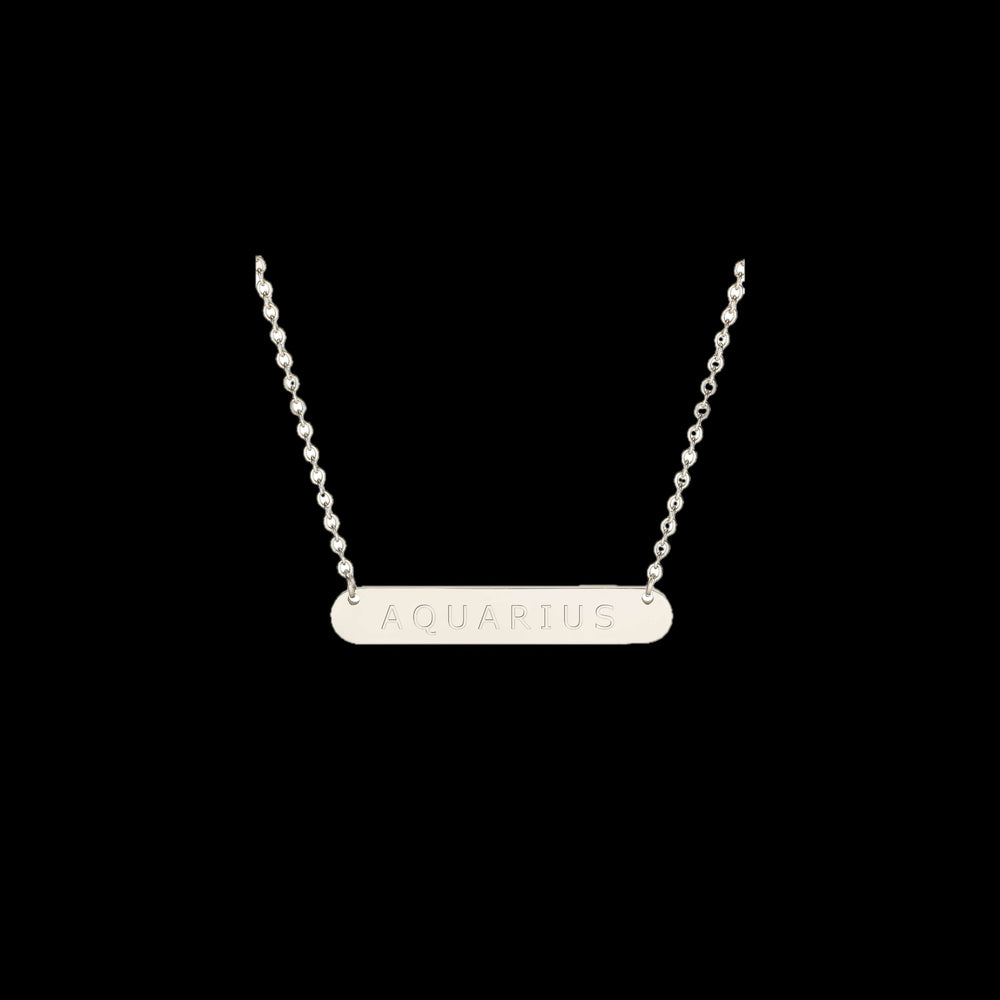 Libra sterling silver necklace Swarovski crystals | LoveYours Collection