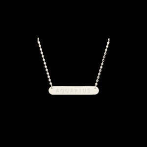 Libra sterling silver necklace Swarovski crystals | LoveYours Collection