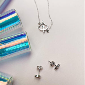 Sagittarius jewellery gift box set sterling silver 925 necklace and earrings – packaging | LoveYours Collection