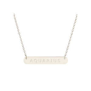 Libra sterling silver necklace Swarovski crystals – gift box presentation | LoveYours Collection