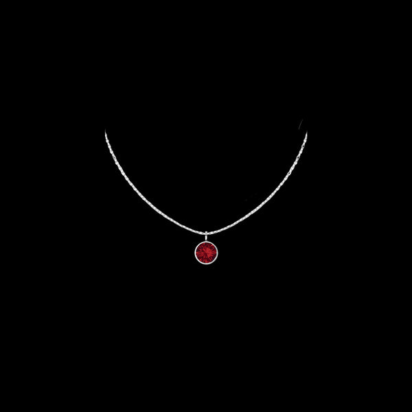 Birthstone necklace sterling silver personalised jewellery – gift box presentation | LoveYours Collection