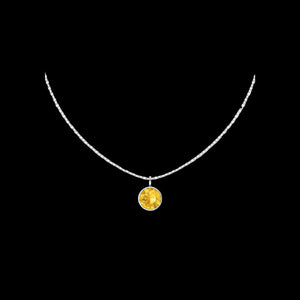 Birthstone necklace sterling silver personalised jewellery – view 11 | LoveYours Collection