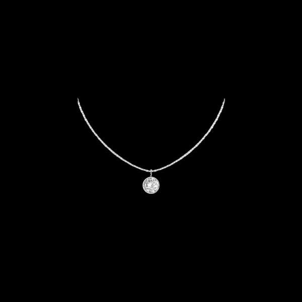 Birthstone necklace sterling silver personalised jewellery | LoveYours Collection