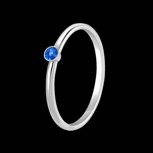 Birthstone ring sterling silver star sign – packaging | LoveYours Collection