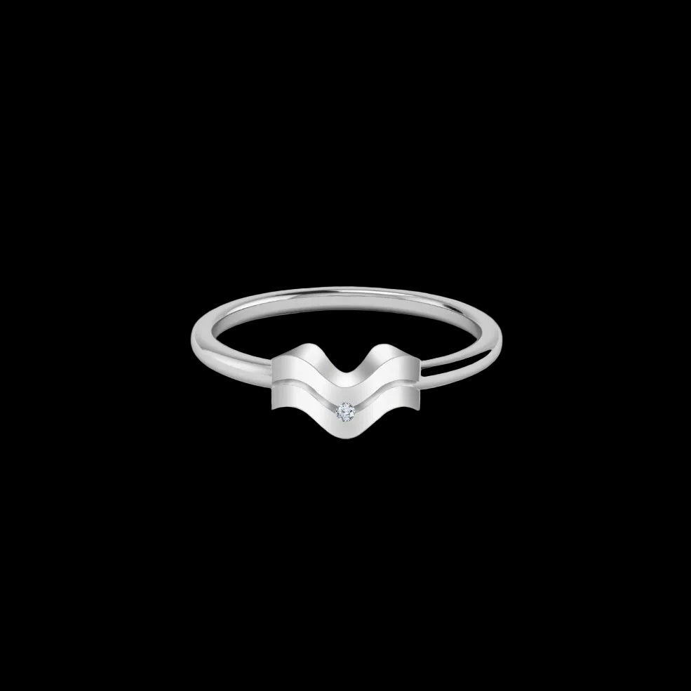 Star sign ring sterling silver zodiac | LoveYours Collection
