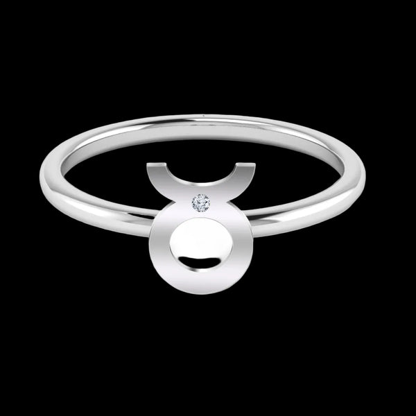 Star sign ring sterling silver zodiac – view 12 | LoveYours Collection
