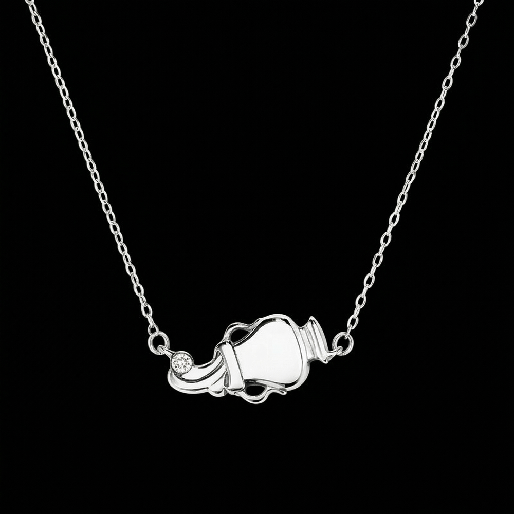 Aquarius constellation necklace sterling silver 925 Swarovski crystals | LoveYours Collection