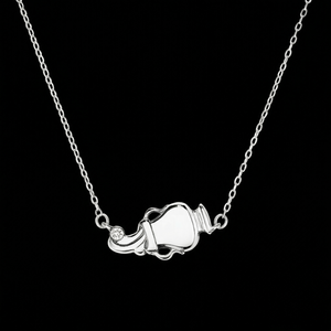 Aquarius constellation necklace sterling silver 925 Swarovski crystals | LoveYours Collection