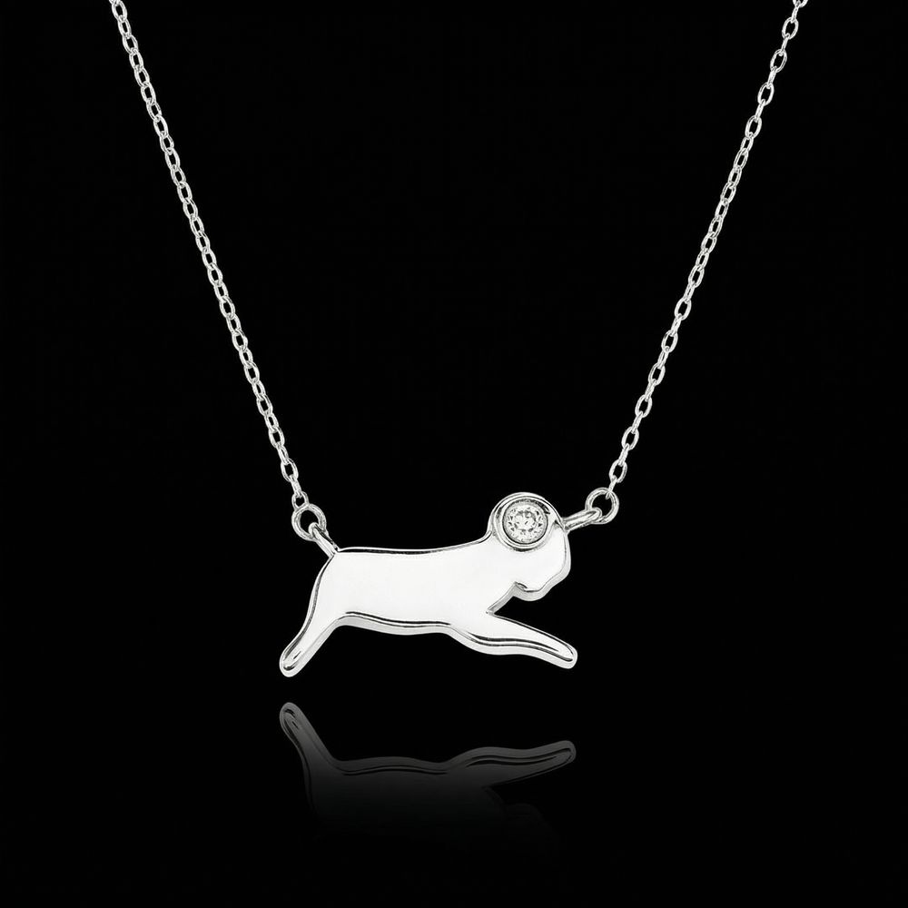 Aries constellation necklace sterling silver 925 Swarovski crystals | LoveYours Collection