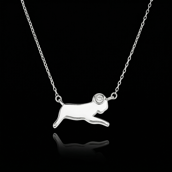 Aries constellation necklace sterling silver 925 Swarovski crystals | LoveYours Collection
