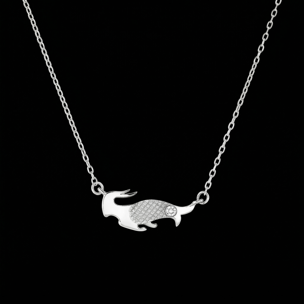 Capricorn constellation necklace sterling silver 925 Swarovski crystals | LoveYours Collection