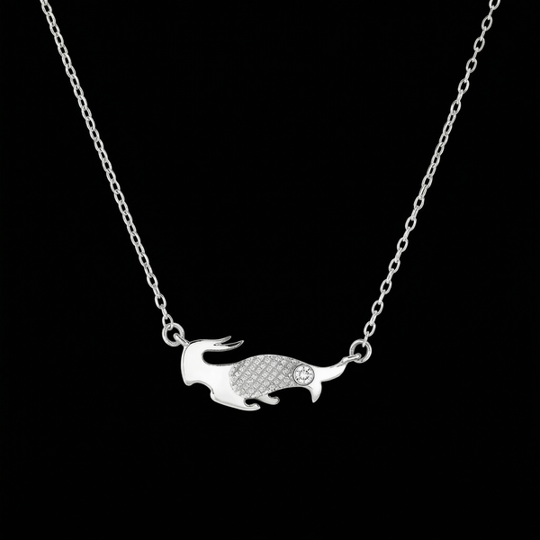 Capricorn constellation necklace sterling silver 925 Swarovski crystals | LoveYours Collection