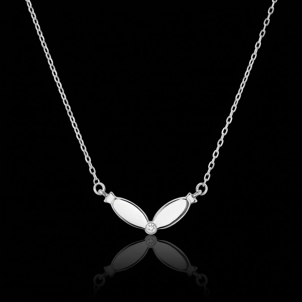 Pisces jewellery gift box set sterling silver 925 necklace and earrings | LoveYours Collection