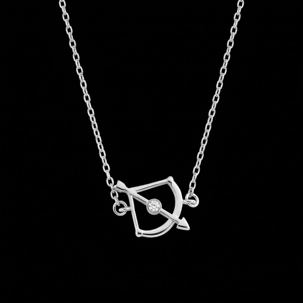 Sagittarius constellation necklace sterling silver 925 Swarovski crystals | LoveYours Collection