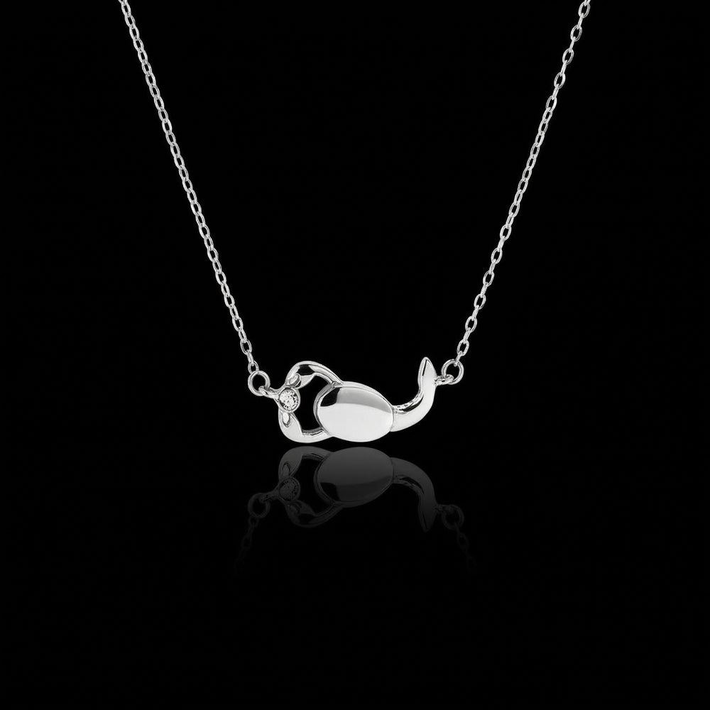 Scorpio constellation necklace sterling silver 925 Swarovski crystals | LoveYours Collection