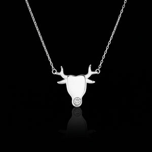 Taurus jewellery gift box set sterling silver 925 necklace and earrings – flatlay | LoveYours Collection