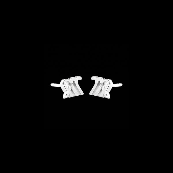 Virgo zodiac earrings sterling silver 925 Swarovski crystals | LoveYours Collection