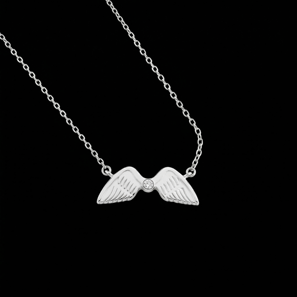 Virgo jewellery gift box set sterling silver 925 necklace and earrings – detail view | LoveYours Collection