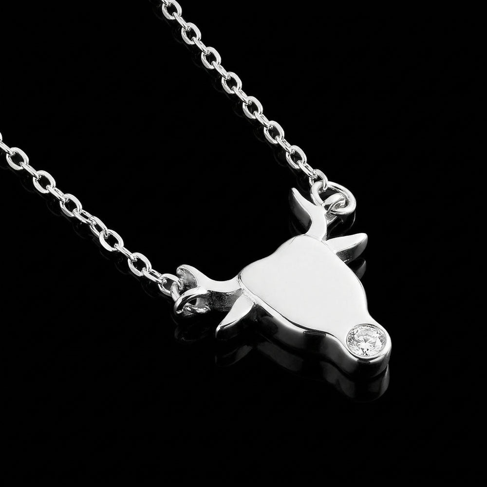 Taurus jewellery gift box set sterling silver 925 necklace and earrings | LoveYours Collection