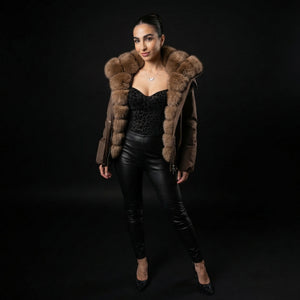 Velour FOX Fur | FOXTAIL – flatlay | LoveYours Collection
