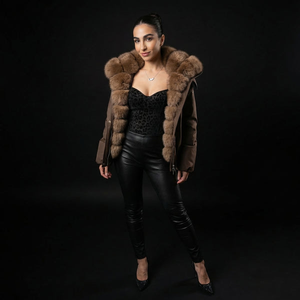 Velour FOX Fur | FOXTAIL – flatlay | LoveYours Collection