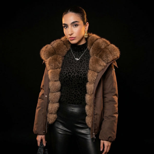 Velour FOX Fur | FOXTAIL – close up | LoveYours Collection