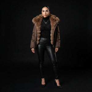 Velour FOX Fur | FOXTAIL – gift box presentation | LoveYours Collection