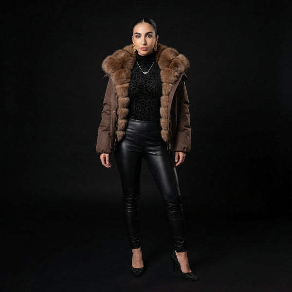 Velour FOX Fur | FOXTAIL – gift box presentation | LoveYours Collection