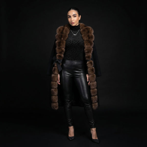 Velour FOX Fur | LONGTAIL – gift box presentation | LoveYours Collection