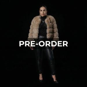 Velour FOX Fur | Coffee | LoveYours Collection