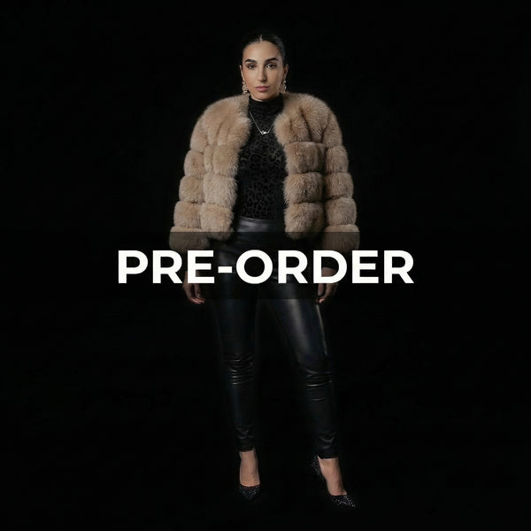 Velour FOX Fur | Coffee | LoveYours Collection