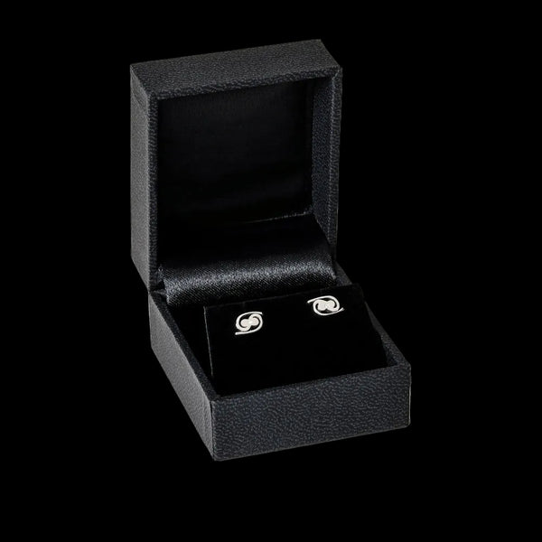 Cancer zodiac earrings sterling silver 925 Swarovski crystals – gift box presentation | LoveYours Collection