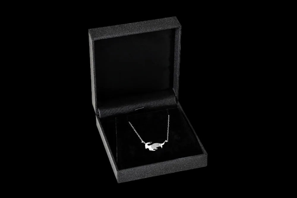 Capricorn constellation necklace sterling silver 925 Swarovski crystals | LoveYours Collection