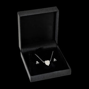 Leo jewellery gift box set sterling silver 925 necklace and earrings | LoveYours Collection