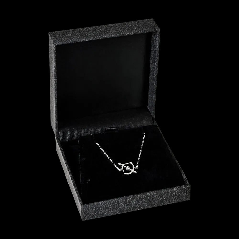 Sagittarius constellation necklace sterling silver 925 Swarovski crystals | LoveYours Collection