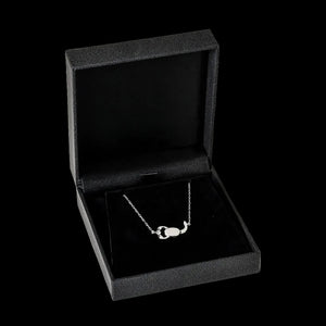 Scorpio constellation necklace sterling silver 925 Swarovski crystals – gift box presentation | LoveYours Collection