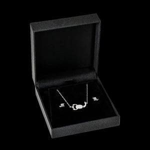 Scorpio jewellery gift box set sterling silver 925 necklace and earrings | LoveYours Collection