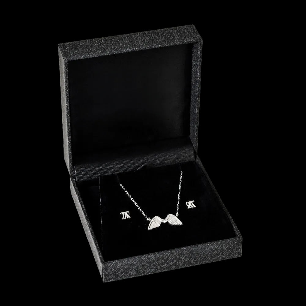 Virgo jewellery gift box set sterling silver 925 necklace and earrings | LoveYours Collection
