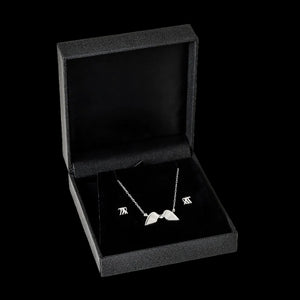 Virgo jewellery gift box set sterling silver 925 necklace and earrings | LoveYours Collection