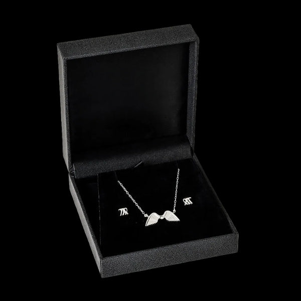 Virgo jewellery gift box set sterling silver 925 necklace and earrings | LoveYours Collection