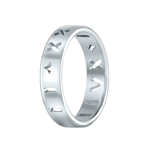 Aquarius Roman Ring — Sterling Silver | LYC x ORBIS London