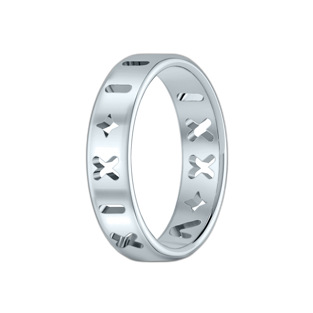 Aquarius Roman Ring — Sterling Silver | LYC x ORBIS London